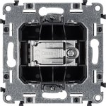 753451, Valena LIFE Розетка ТВ c топологией звезда 0-2400 МГц С лицевой панелью Белая