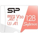 Флеш карта microSD Silicon Power Superior A1 128Gb microSDXC Class 10 UHS-I U3 ...