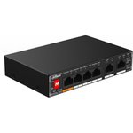 DAHUA DH-SG1006P 6-портовый гигабитный неуправляемый коммутатор c PoE ...