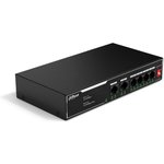 DAHUA DH-SF1006LP 6-портовый неуправляемый коммутатор с РоЕ, 4xRJ45 100Mb PoE ...