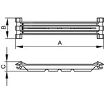 Фиксатор кабеля для кабель-канала TR-ER 100 DKC 07714R
