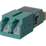 Адаптер оптический LC OM3, со шторкой, корпус SC, дуплексный LAN-2LCS/SH-AM-OM3