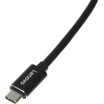 Адаптер Lenovo ThinkPad LX0804 черный USB-C to Ethernet Adapter