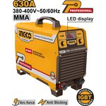 Инверторный сварочный аппарат 630 А INGCO ING-MMA6308 INDUSTRIAL