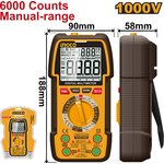 Мультиметр цифровой 1000В (10/20) INGCO DM310002 INDUSTRIAL