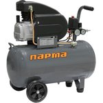 Компрессор поршневой Парма K-1500/50КМ масляный 198л/мин 50л 1500Вт серый/черный