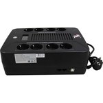 ИБП D210-HOME источник бесперебойного питания UPS 1000VA / 600W AVR, 8 розеток 888204