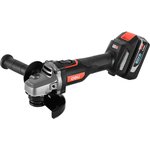 Угловая шлифмашина аккумуляторная 115мм Deli DE-JM20-3D4 ( 2 акб, 20В х 4Ач, ЗУ, 20В,