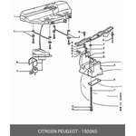 150065, ТОПЛИВНЫЙ БАК PEUGEOT 405