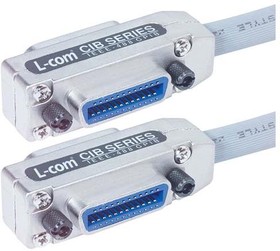 Фото 1/2 CIB24-05M, 24 Pin Header to Female 24 Pin Header Parallel Cable, 500mm, Grey Sheath