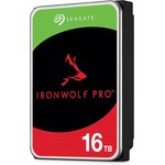 Жесткий диск Seagate SATA-III 16Tb ST16000NT001 NAS Ironwolf Pro 512E (7200rpm) ...