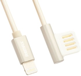 Фото 1/2 Кабель USB REMAX RC-054i Emperor Lightning 8-pin, 1м, TPE (золотой)