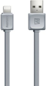 Фото 1/2 Кабель USB REMAX RC-008i Fast Data Lightning 8-pin, 2.4А, 1м, TPE (серый)