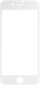 Фото 1/10 Защитное стекло REMAX GL-08 Crystal для Apple iPhone SE 2/8/7, 3D, белая рамка + силиконовый чехол,