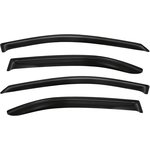 NLD.SSCRAP1232, Дефлектор окон 4 дв., SKODA Rapid 2012-2020, 2020-/VW Polo 2020-