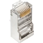 Коннектор RJ-45 8p8c cat. 5e, экран. 20шт. CN-8P8C-C5E-S-TWCS/20