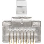 Коннектор RJ-45 8p8c cat. 5e, экран. 20шт. CN-8P8C-C5E-S-TWCS/20