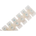 Зажим винтовой GZV-15-12-W, 15А, 12 пар, полиэтилен, белый, 1/10/400 475404