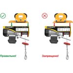 Мини таль передвижная LITELIFT PA-250 125/250кг 12м 220в ltpa250t12