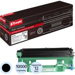 Драм-картридж лазерный Комус DR-1075 для Brother HL-1110/1112