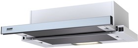 Фото 1/3 Встраиваемая вытяжка Krona Kerry 600, управление кнопочное, нержавеющая сталь/белый [00026267]