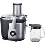 Bosch MES4010 juicer, silver/black, centrifugal, 1200 W, 1500 ml, mechanical