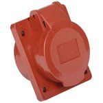 PSR42-016-5, Built-in Socket SSI-415 3P+PE+N 16A 380V IP44 IEK