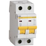 MVA20-2-002- C, Automatic modular switch 2p C 2A 4.5kA BA47-29