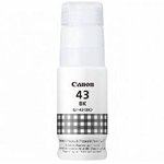 4698C001, Контейнер с чернилами CANON GI-43 BK черный, 60 мл