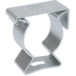 Держатель для труб (клипса) d16мм с крышкой оцинк. сталь DKC 6044-A16