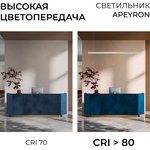 30-40 Светильник линейный подвес. светодиод. 60Вт, 4500лм, 4000К, IP40 ...