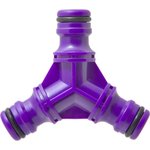 Тройник под коннектор, пластик, 3 шт ДС.071479.3