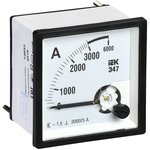 IPA10-6-3000-E, Амперметр Э47 3000/5А кл. точн. 1,5 72х72мм