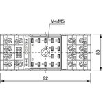 Колодка розетка для промежуточного реле S4-J PN93540