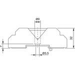 Колодка розетка для промежуточного реле S4-J PN93540