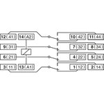 Колодка розетка для промежуточного реле S4-J PN93540