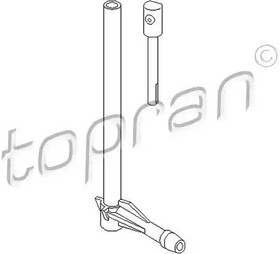 107296, Форсунка омывателя заднего стекла