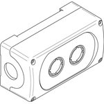 Корпус кнопочного поста MEP2-0 на 2 эл. ABB 1SFA611812R1000