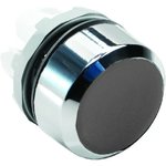 1SFA611100R2006, Кнопка MP1-20B черная (только корпус) без подсветки без фиксации