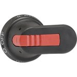 1SCA022383R2480, Switch handle OHB65J6E011,up to 250 A, 0-I-II, lock in position "0"