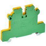 YCT11-00-K52-004, Terminal block CTS-PEN ground 4mm2 yellow-green