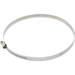 PL-12 (180-200)/W2, Хомут ленточный 180-200мм (12мм) червячный нержавеющая сталь ...