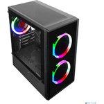 Ginzzu CL406 mATX FAN 3*12 FRGB (12RR4)