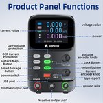 Лабораторный блок питания Amperin AI-K3010 30V, 10A