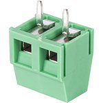 WJ127-5.0-02P-14-00A, Клеммник винтовой 2pin 5.0мм на плату