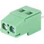 WJ129-5.0-02P-14-00A, Клеммник винтовой 2 контакта 5мм на плату