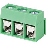 WJ126R-5.0-03P-14-00A, Клеммник 3-контактный, 5мм, угловой на плату