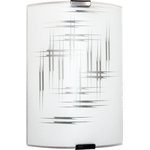1005205663, Lamp NBB-21-60 M21 Elegant 150x220 matt white/clips stamp metallic ...