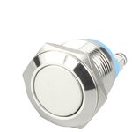 PBS-28B-2/N, Кнопка антивандальная металическая 19мм, NO, IP65, 3A 250VAC