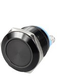 PBS-28B-2/A, Кнопка антивандальная металическая 19мм, NO, IP65, 3A 250VAC